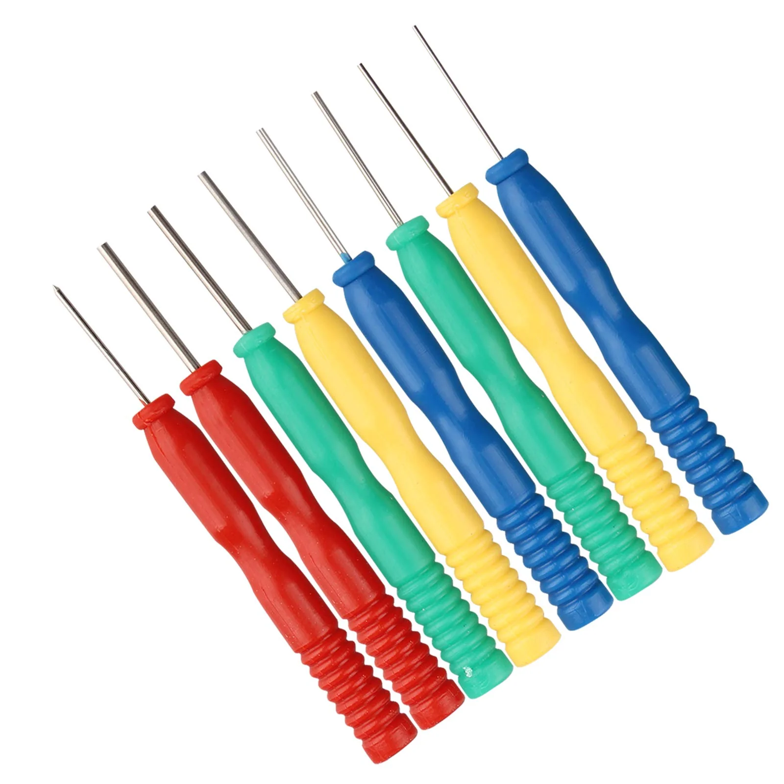 HALJIA Pack of 8 Non-Stick Stainless Steel Hollow Needle Desoldering Disassembly Tool IC Extraction for Capacity Electronic Components - Image 3