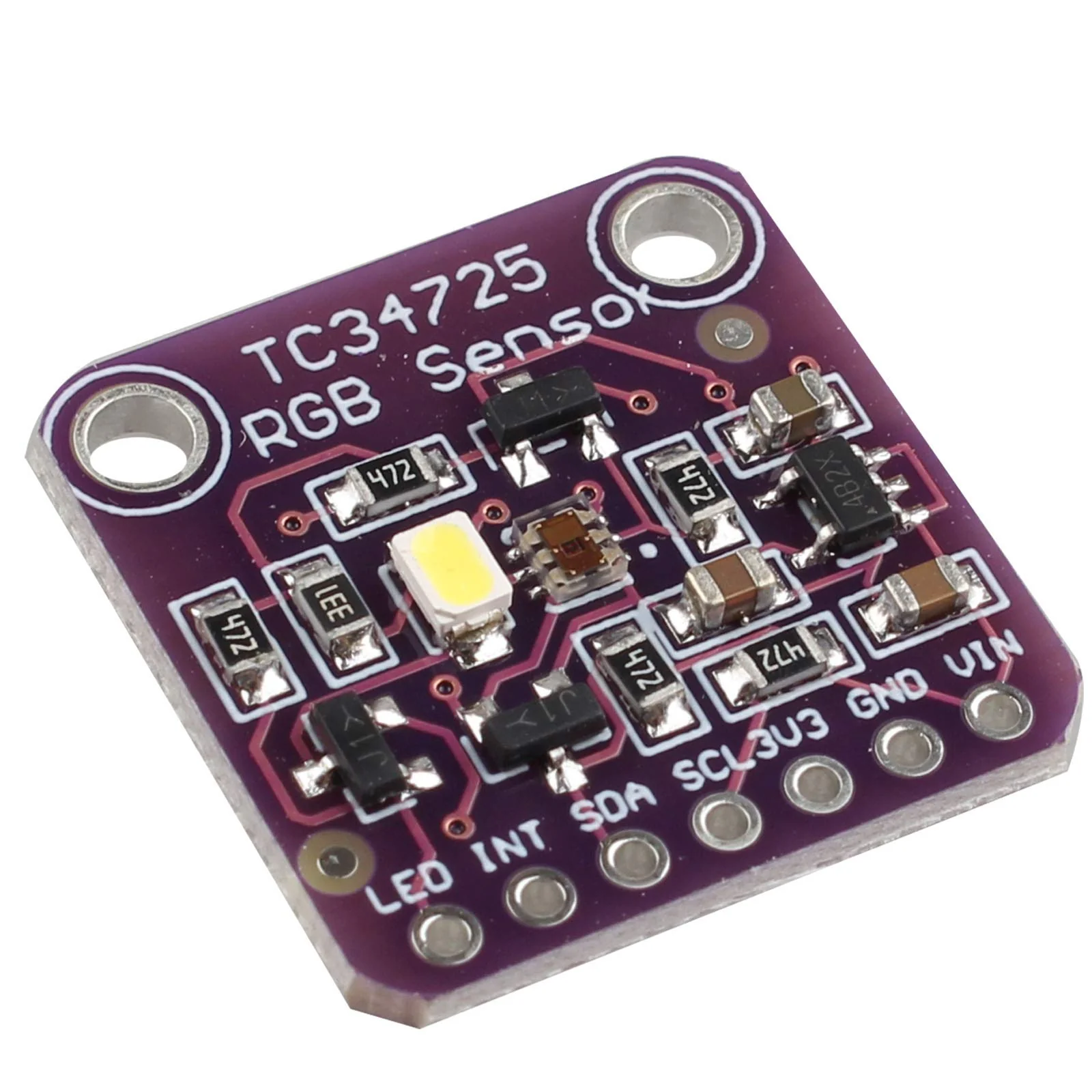 HALJIA TCS34725 Colour Sensor RGB Colour Sensor Light Detection Development Board Module Compatible with Arduino - Image 2