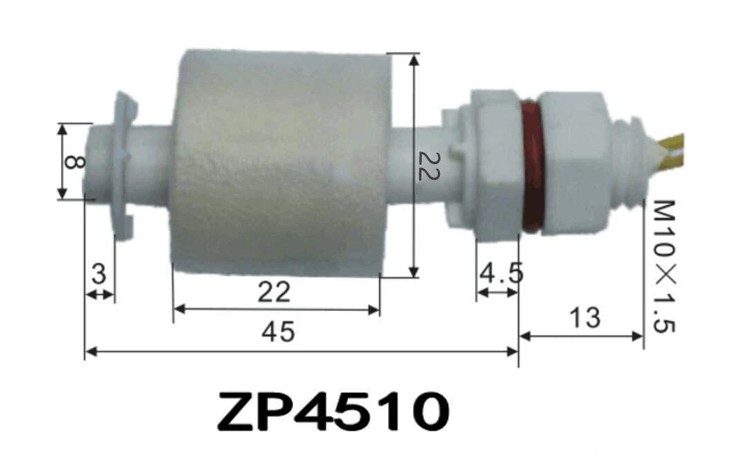 HALJIA ZP4510 2pcs Mini Liquid Water Level Sensor Vertical Float Switch for Aquarium Pump Control L=45mm - Image 5