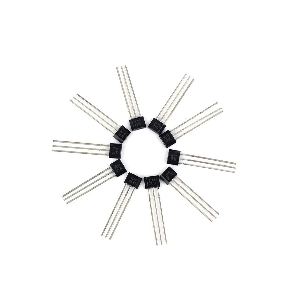 Hall Effect Sensor, 10pcs/lot A3144 3144E OH3144E Ratiometric Linear Hall Effect Sensor Magnetic Detector Switch TO-92UA 3-Pin SIP - Image 3