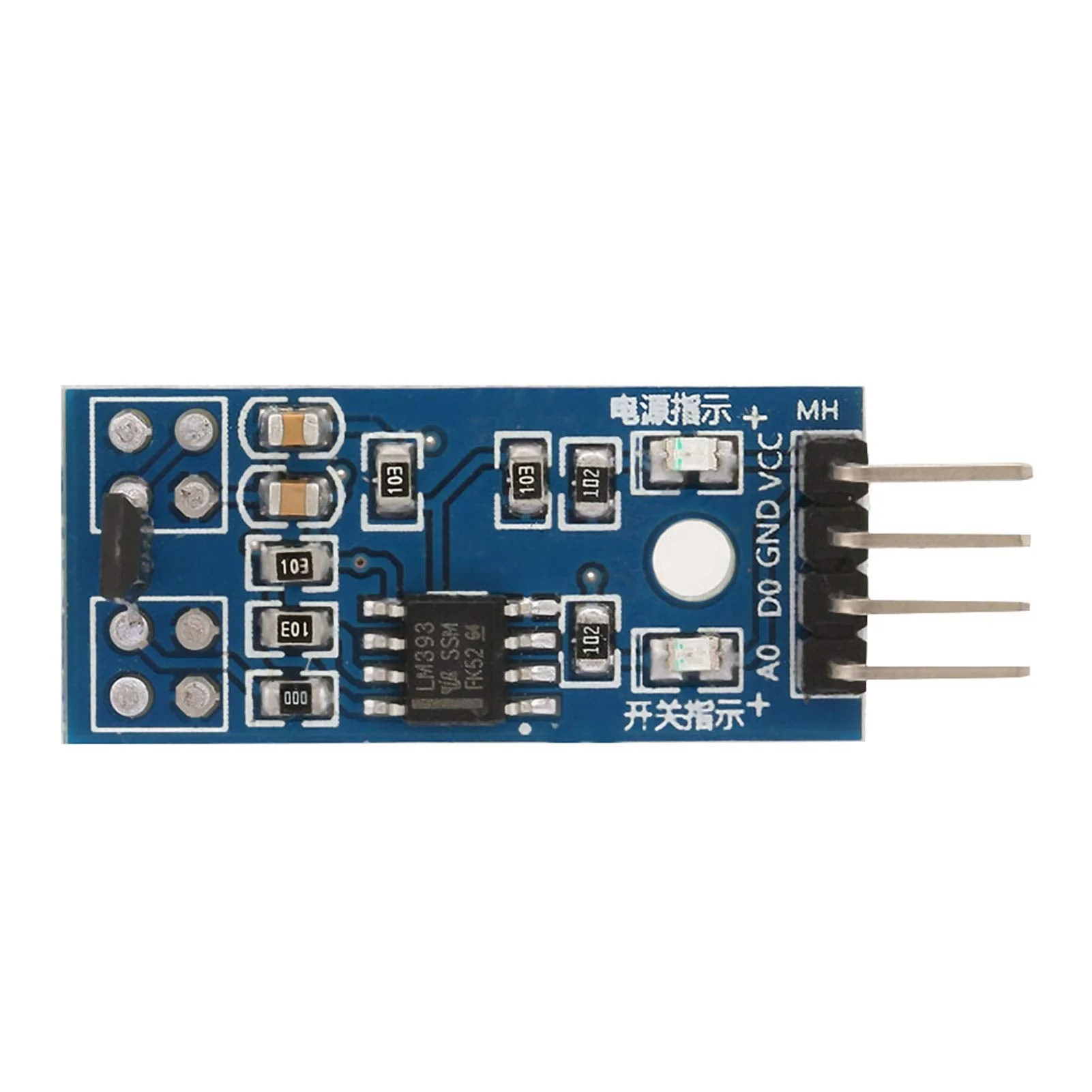 Hall Sensor Switch, Pack of 5 Hall Effect Magnetic Sensor Module 3144E Effect Sensor Switching Speed Counting Sensor Magnetic Detector - Image 5