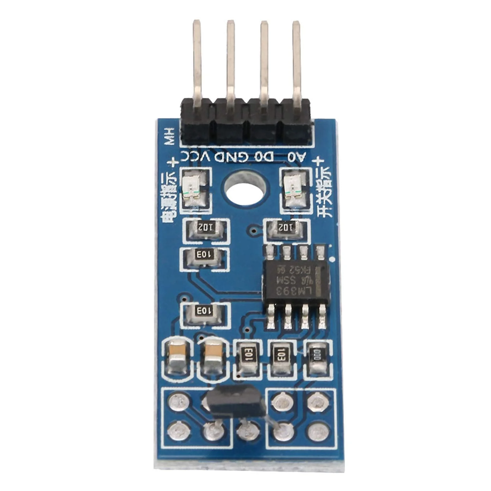 Hall Sensor Switch, Pack of 5 Hall Effect Magnetic Sensor Module 3144E Effect Sensor Switching Speed Counting Sensor Magnetic Detector - Image 9