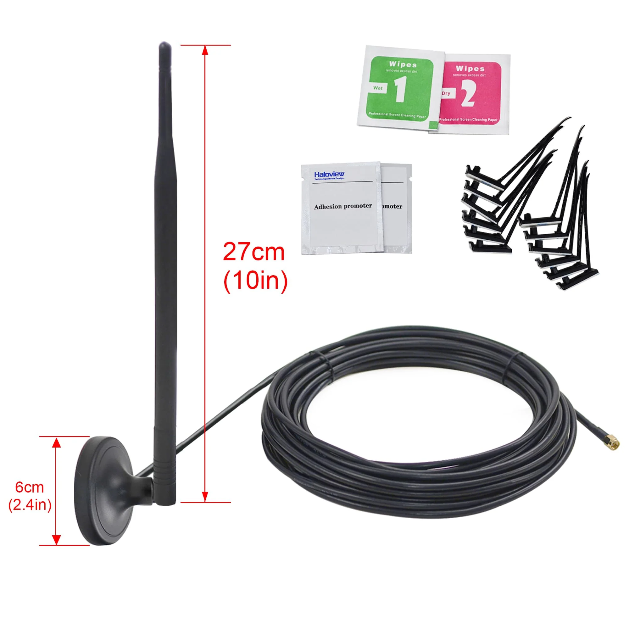 Haloview 2.4G Wireless 42ft Extension Antenna for Haloview Camera - Image 2