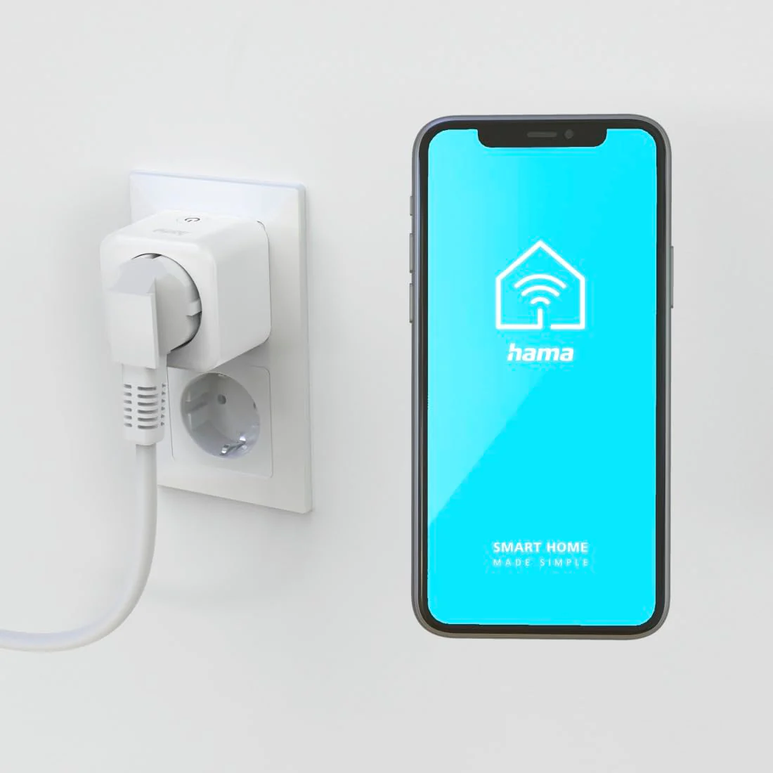 Hama WLAN Socket, Pack of 3 (with Matte Smart Home, Universal, WLAN Controlled Socket with App and Voice Control, as Timer, 3680 W) Pack of 3 - Indoor - Image 7