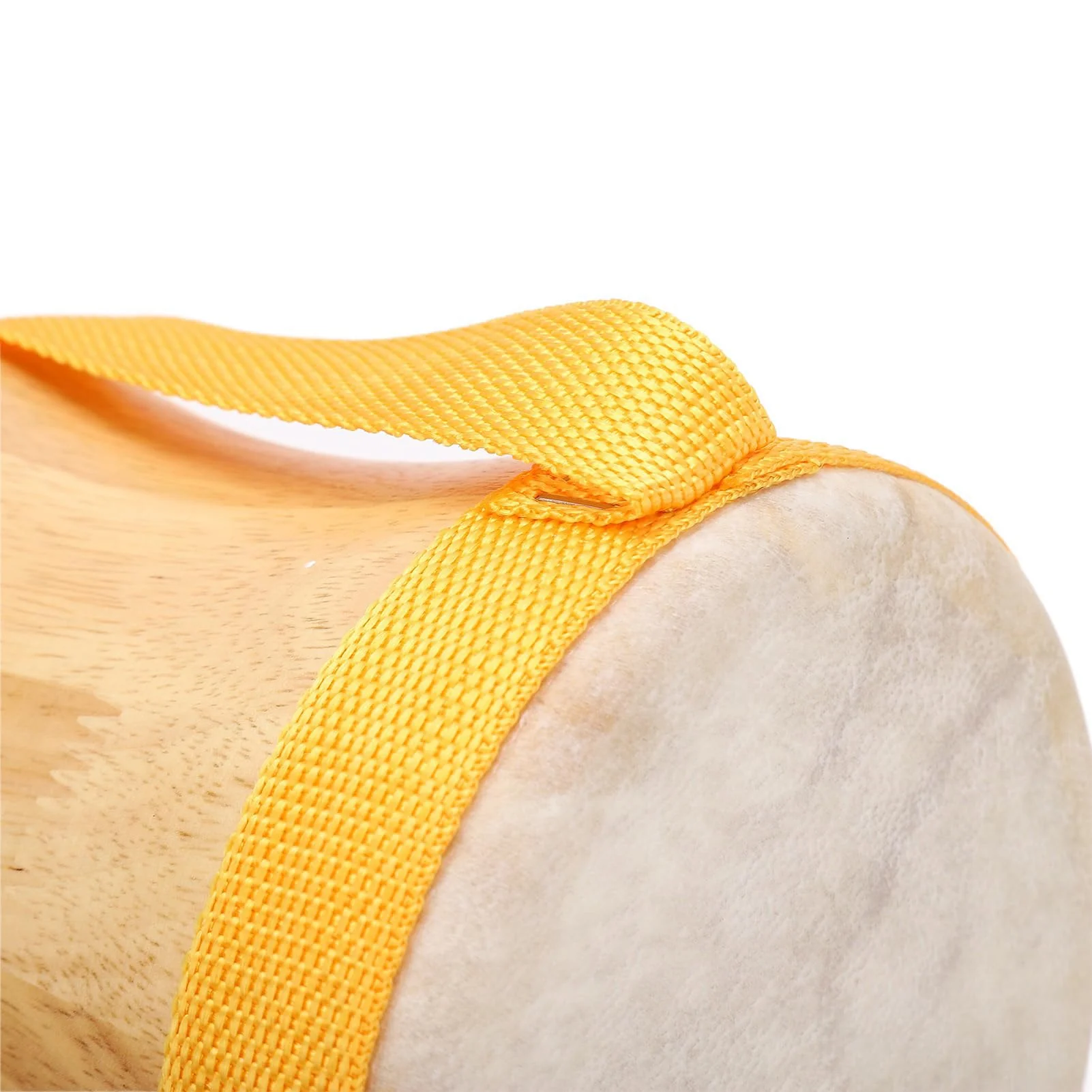 Hand Drum, Bongos For Adults Sheepskin Drum Top Hand Drums For Adults with Stick For Performances, Parties and Music Festivals (Yellow) - Image 7