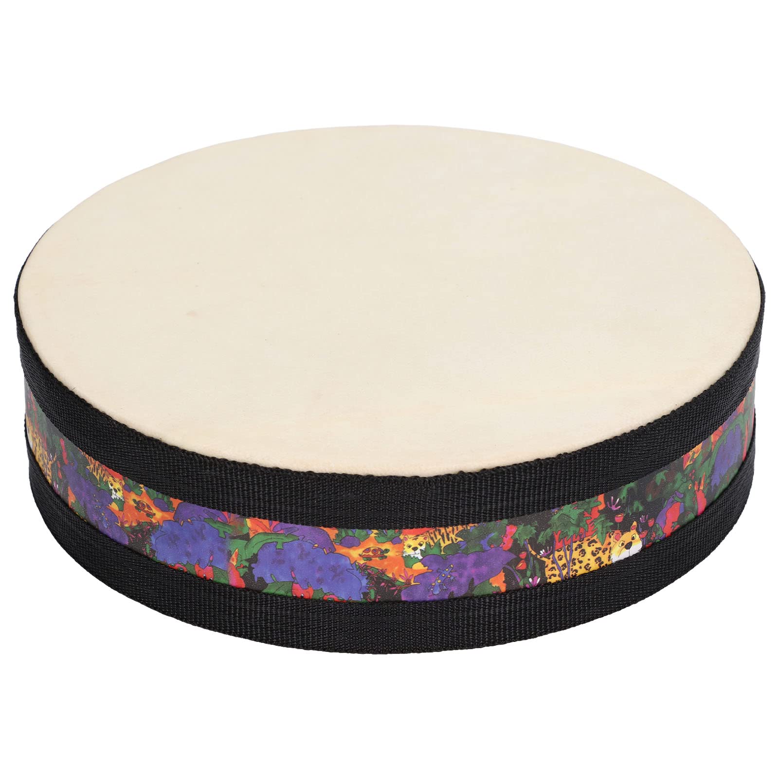 Hand Drum, Good Structure Exquisite Beautiful Ocean Drum Long Service Life Number Patterns Unique Design for Ornaments for Toy - Image 6