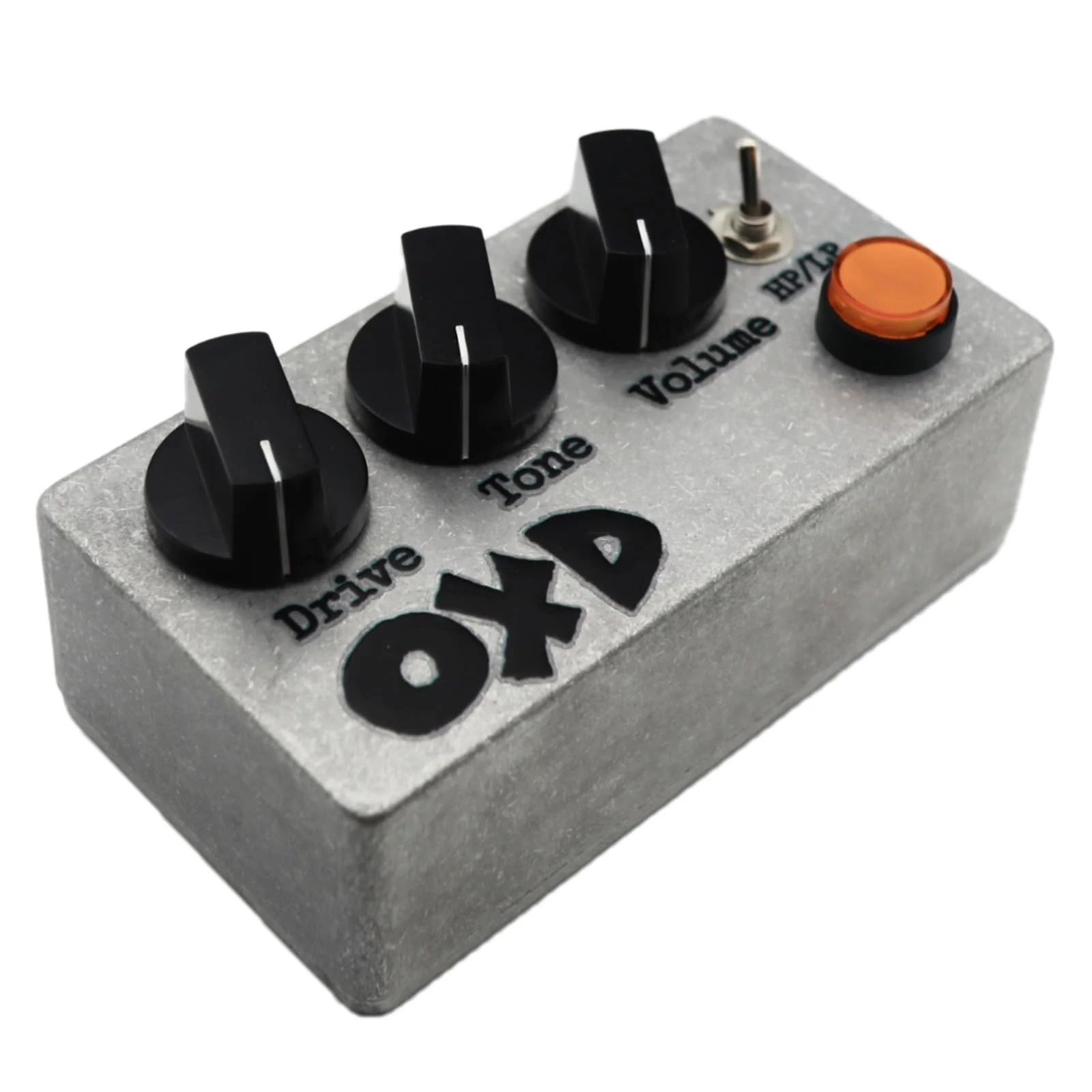 Hand-made Overdrive Pedal, Overdrive Guitar Pedal with Two Effects, Bright and Flat, True Bypass, DC 9V, Pedal for Electric Guitar Retro style color - Image 2