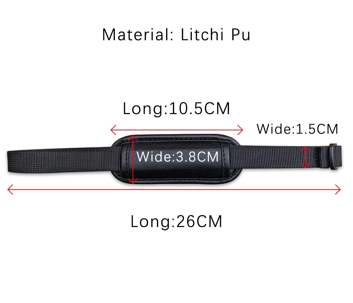 Hand Strap for Zebra TC21 TC22 TC26 TC27 TC53 TC58 TC73 TC78 Mobile Computer Scanner, Adjustable Finger Palm Harness Grip, Black, 3 Pack - Image 2