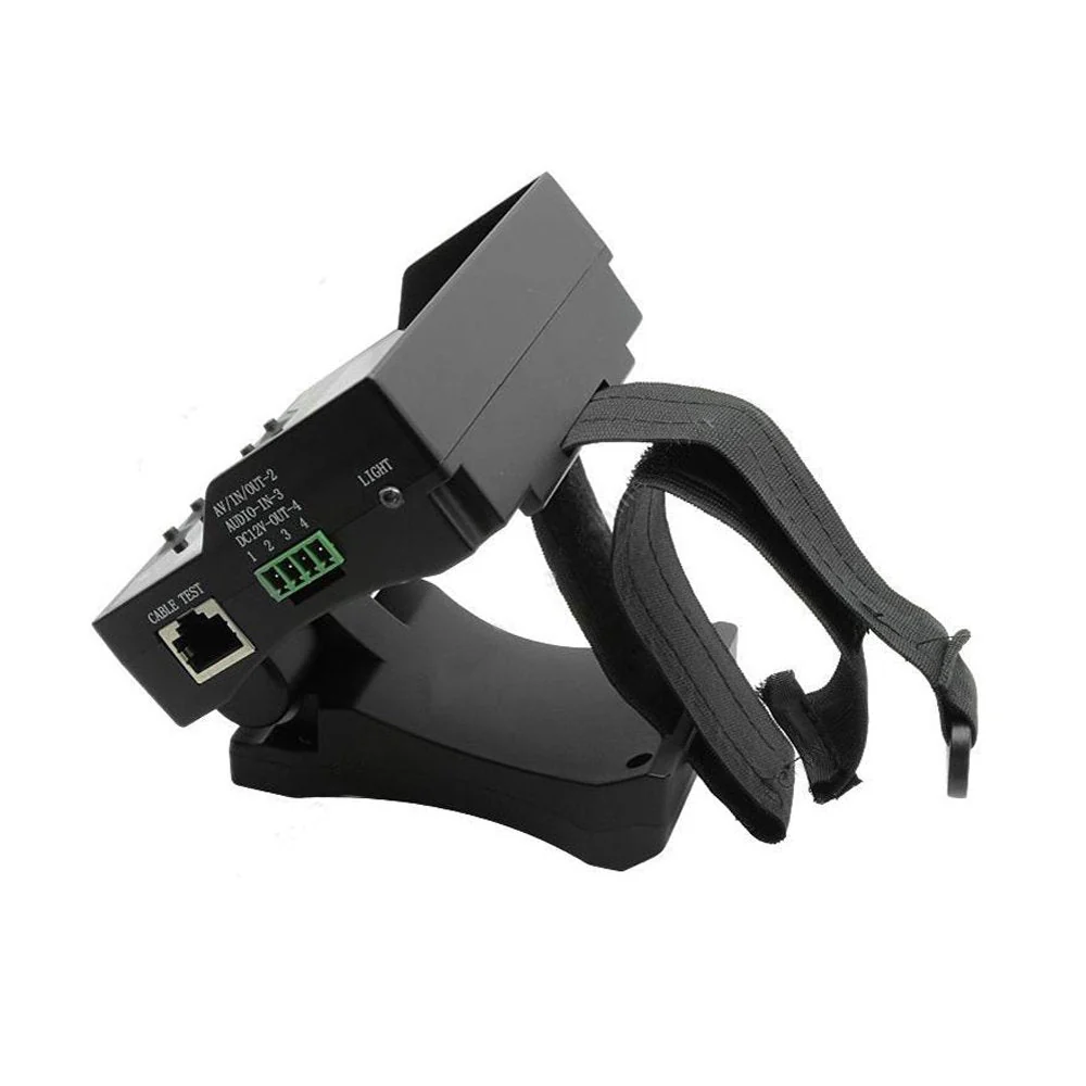 Handheld 4.3" TFT LCD Audio Video Security CCTV Analog Camera Tester 12V Output RJ45 Cable Test Monitor - Image 4