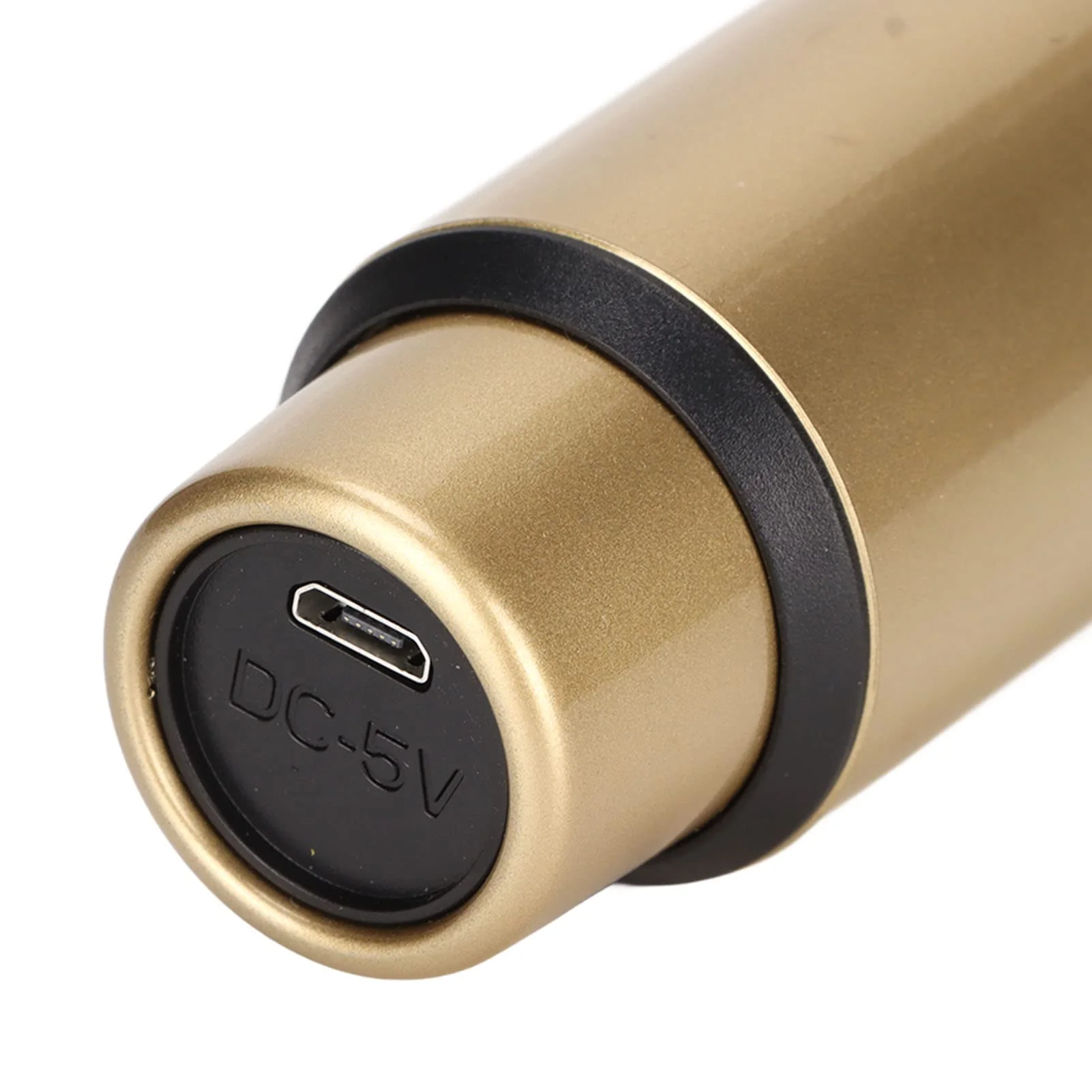 Handheld Microphone, Plug and Play Karaoke Wireless Microphone 50m Receiving 600Hz to 800KHz Multipurpose for Home (Gold) - Image 9