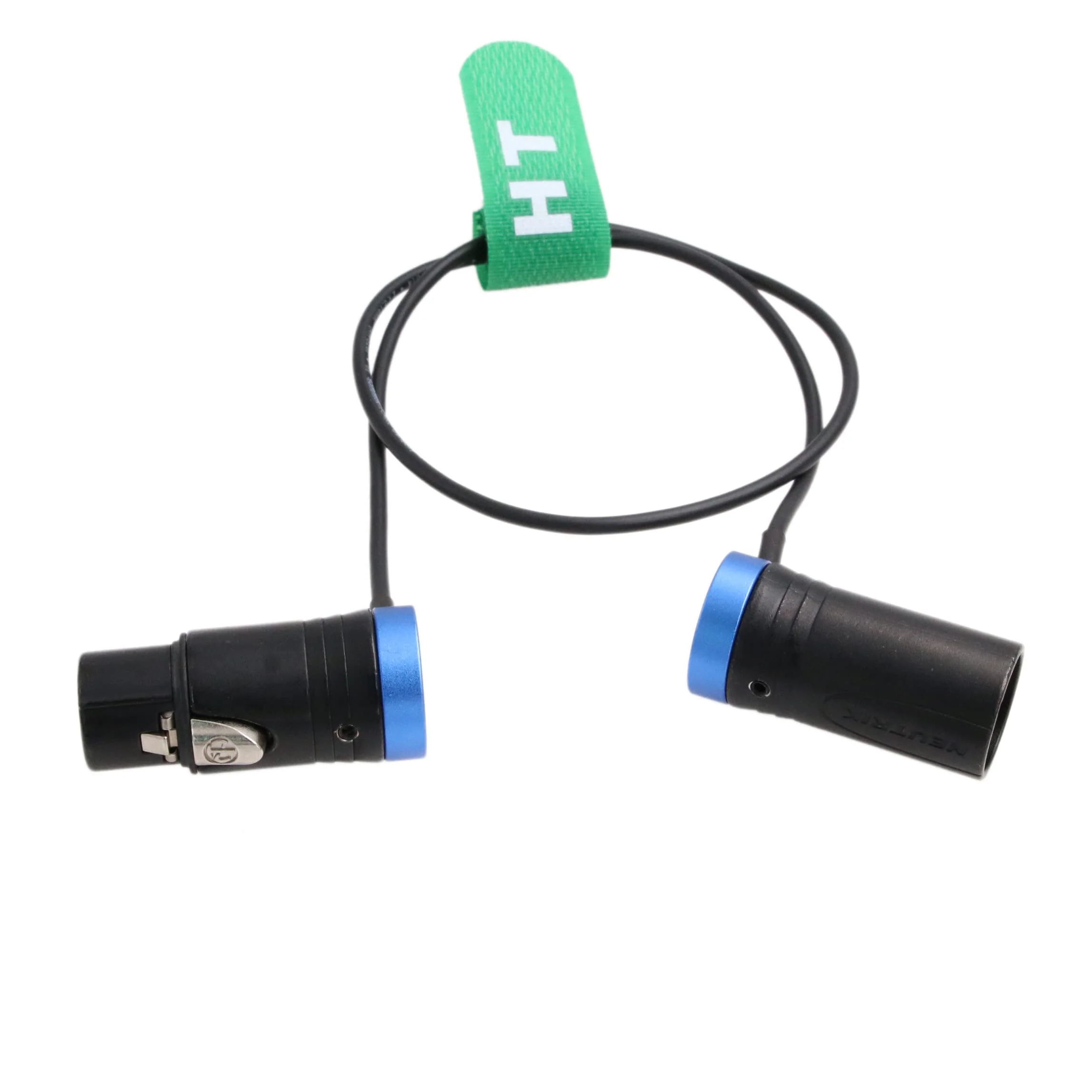 HangTon Audio Cable Low-Profile XLR 3 Pin Male to Female for Mic Camera Sound Devices 888 633 Zaxcom Zoom Audio Recorder Blue 20" - Image 5