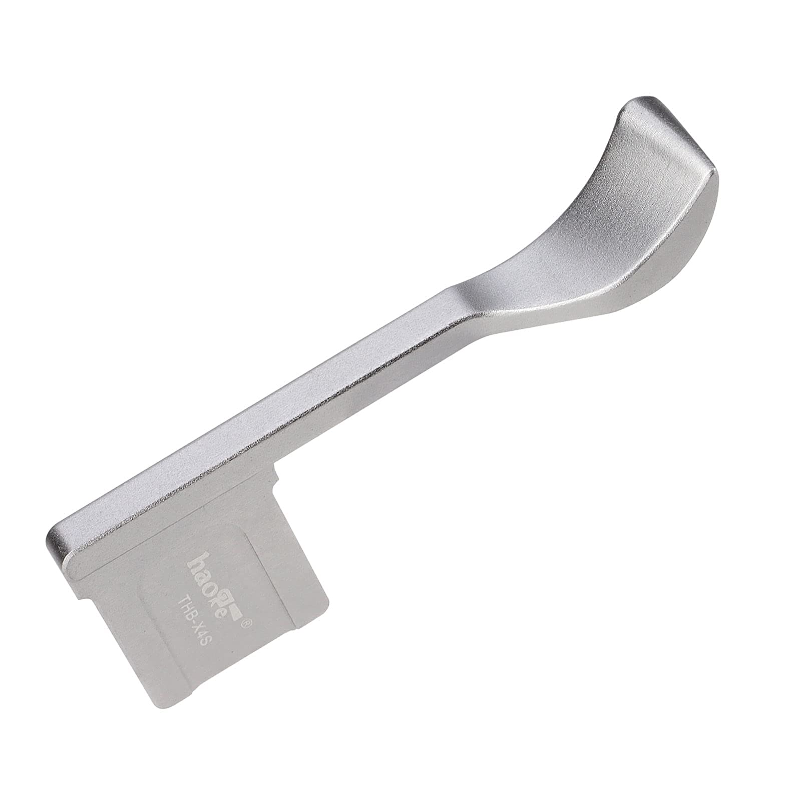Haoge THB-X4S Hand Grip Metal Hot Shoe Thumb Up Rest for Fujifilm Fuji X-E4 Camera Silver - Image 6