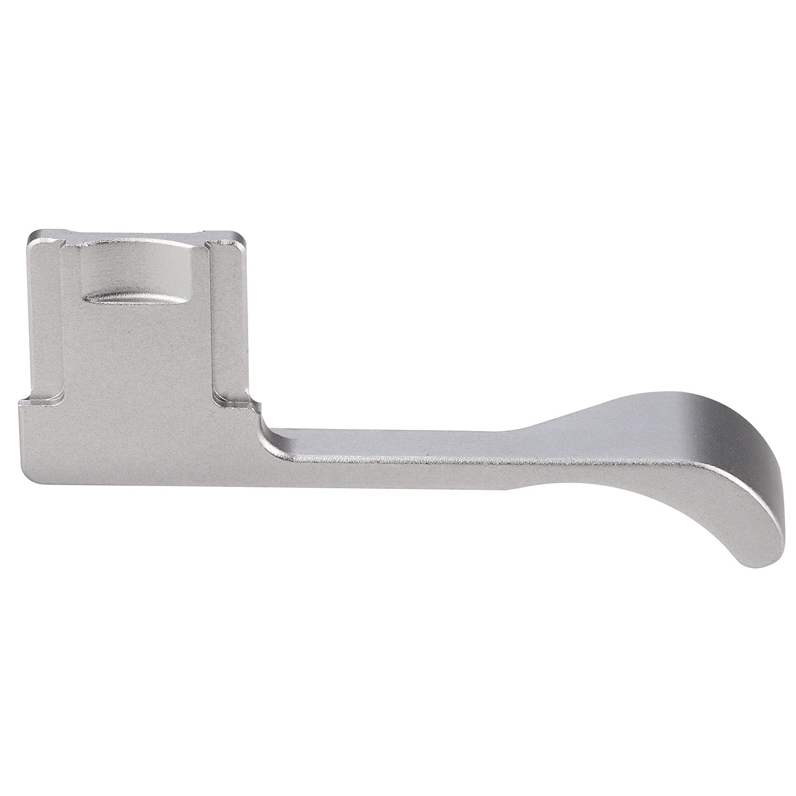 Haoge THB-X4S Hand Grip Metal Hot Shoe Thumb Up Rest for Fujifilm Fuji X-E4 Camera Silver - Image 8