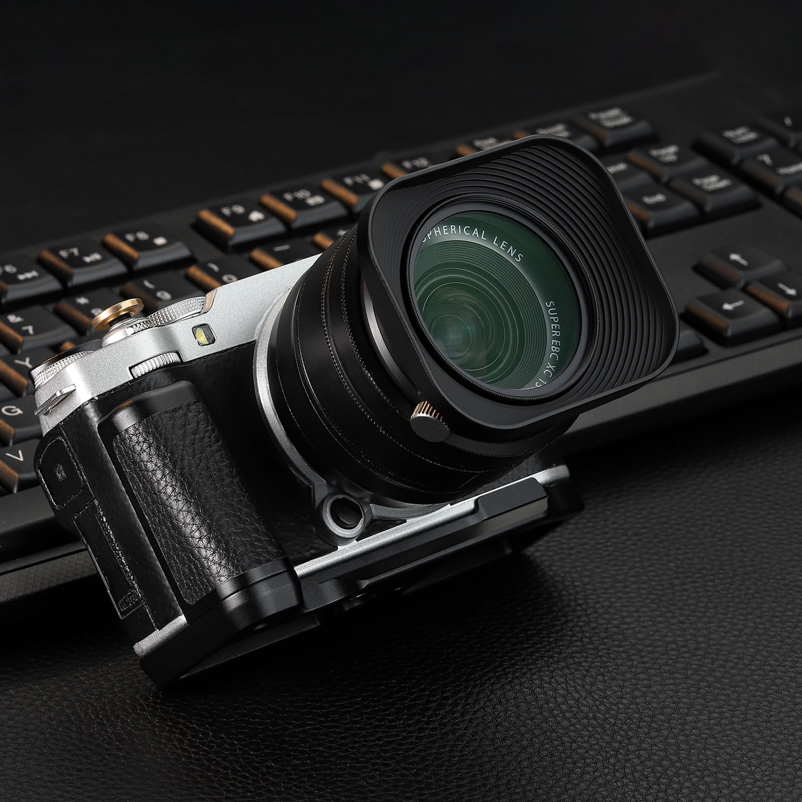 Haoge XM5 Camera Bracket Holder Hand Grip for Fujifilm X-M5 Camera Body L-Shape Grip fit Arca Swiss Kirk RRS Benro Quick Release Plate HG-XM5B - Image 8