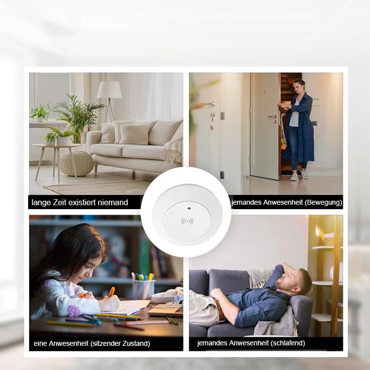 Haozee - Presence Sensor, Zigbee Millimeter Wave Presence Sensor, Intelligent Motion Sensor Light Switch with Auto On/Off, Requires TUYA HUB, Supports Home Assistant - Image 8