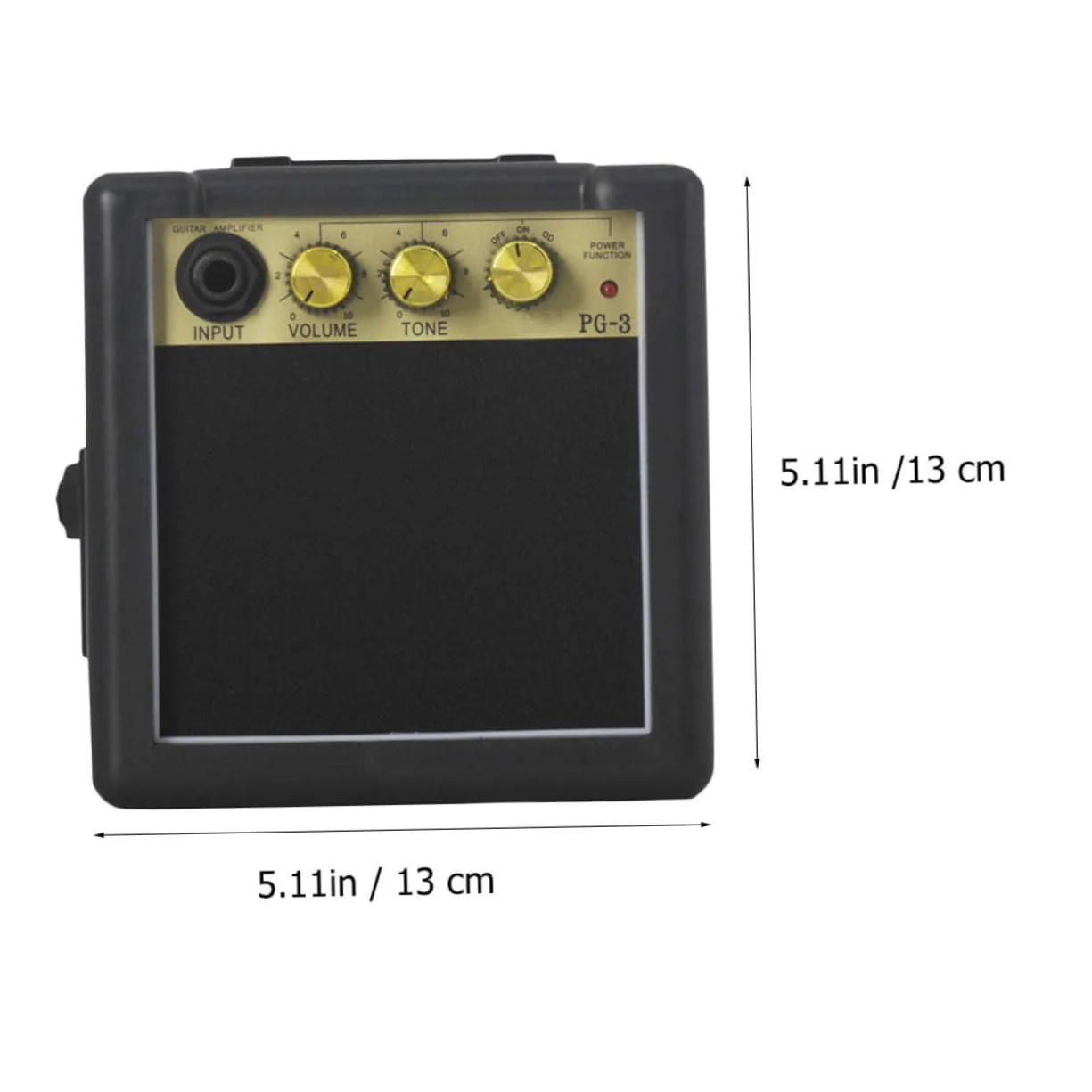 Happyyami Mini Guitar Amplifier Portable Compact Guitar Speaker Mini Loudspeaker for Acoustic and Electric Guitar - Image 2