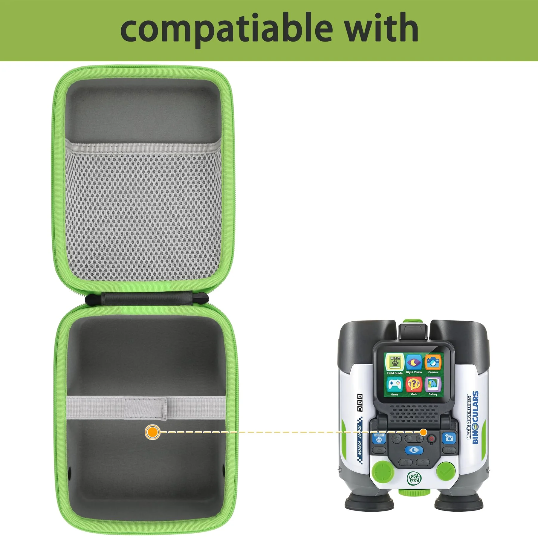 Hard Carrying Storage Case Compatible with LeapFrog Magic Adventures Binoculars - Image 3