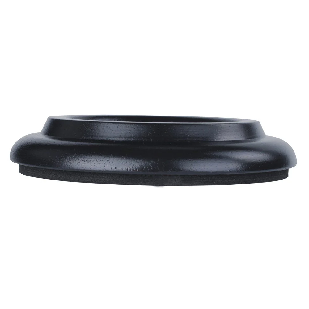 Hardwood Grand Piano Caster Cups 6 Colors Set of 3 Furniture Leg Pads Protection Black - Image 6