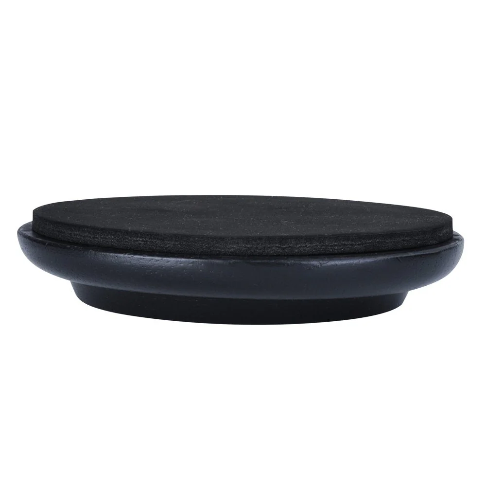 Hardwood Grand Piano Caster Cups 6 Colors Set of 3 Furniture Leg Pads Protection Black - Image 7