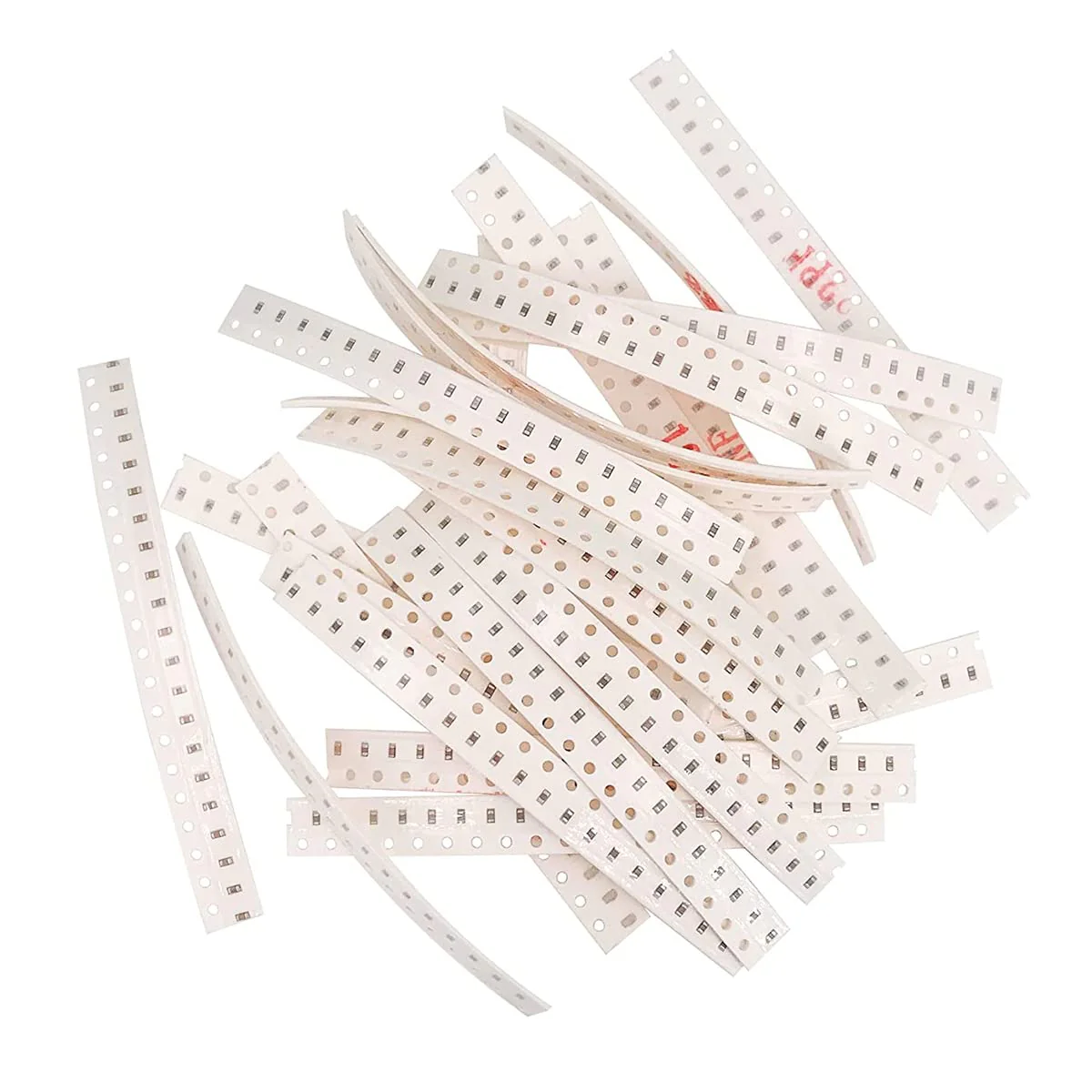 Harissess 500 Pieces 25 Values 20 Each 0603 SMD Resistance Kit 3.9pF-22uF Chip Ceramic Capacitor Electronic DIY Kit (500 Pieces 25 Values 0603) 500 pieces 25 values 0603 - Image 2