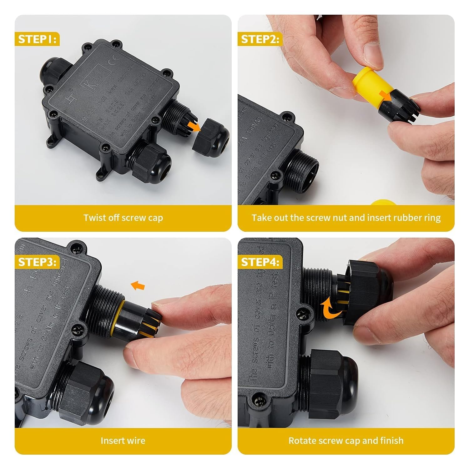 Hausprofi Junction Box 3 Wege - Image 3