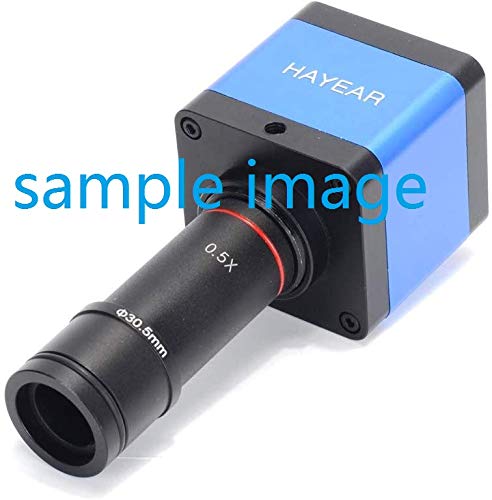 HAYEAR 0.5X Reduction Lens Eyepiece Lens 23.2mm Mounting with 30mm 30.5mm Ring Adapter Applicable for Biomicroscope Stereo Microscope - Image 4