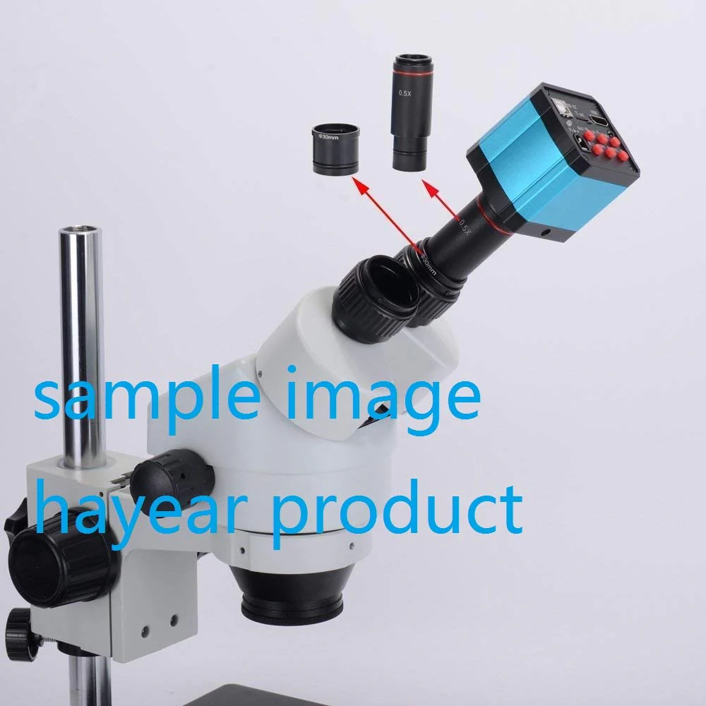 HAYEAR 0.5X Reduction Lens Eyepiece Lens 23.2mm Mounting with 30mm 30.5mm Ring Adapter Applicable for Biomicroscope Stereo Microscope - Image 5