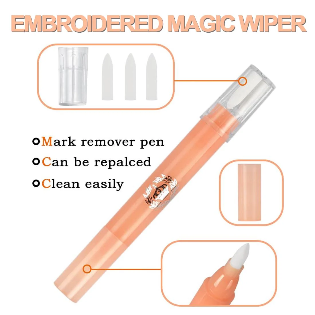 HAZMA 1 Tattoo Pen Set Includes a Double-Headed Tattoo Pen and a Tattoo Eraser, Temporary Tattoo Markers for Skin, Tattoo Pens for the Skin, Skin Marking Pen - Image 4