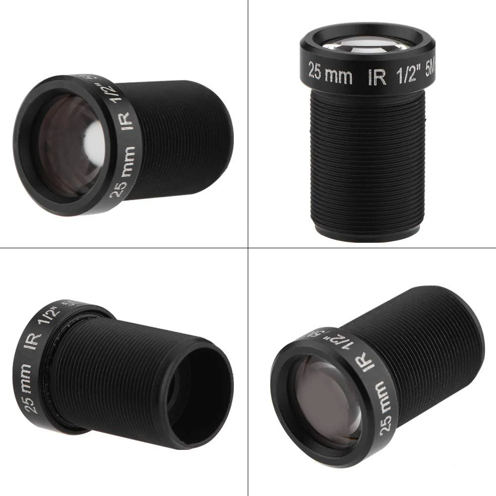 HD CCTV Camera Lens, 5 Million Pixels and 25mm Focal Length Have IR Night Vision Function Universal Compatibility Gives You a 24-Hour Default - Image 7