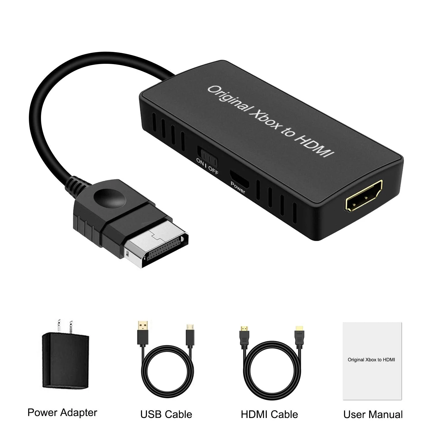 HD Link Cable for Original Xbox Original Xbox HDMI Converter Automatically Detects and Converts YPbPr Component Signal to 480i/720p Output（100% Improved Picture Quality） - Image 6