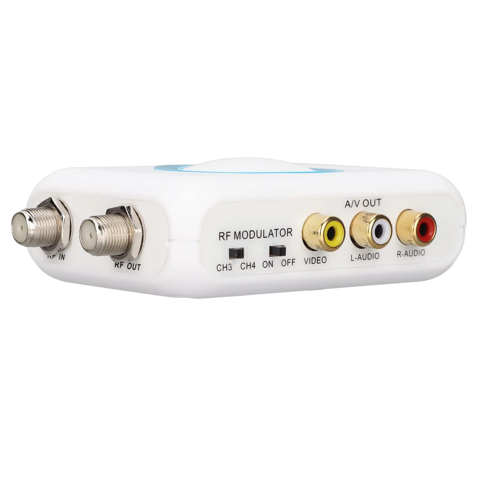 HDM66 HD Modulator, RF Modulator Support PAL NTSC Format Output to RF Modulator, 1080P PLL Control of VHF Operating Frequency, for Home HD Multimedia TV - Image 3