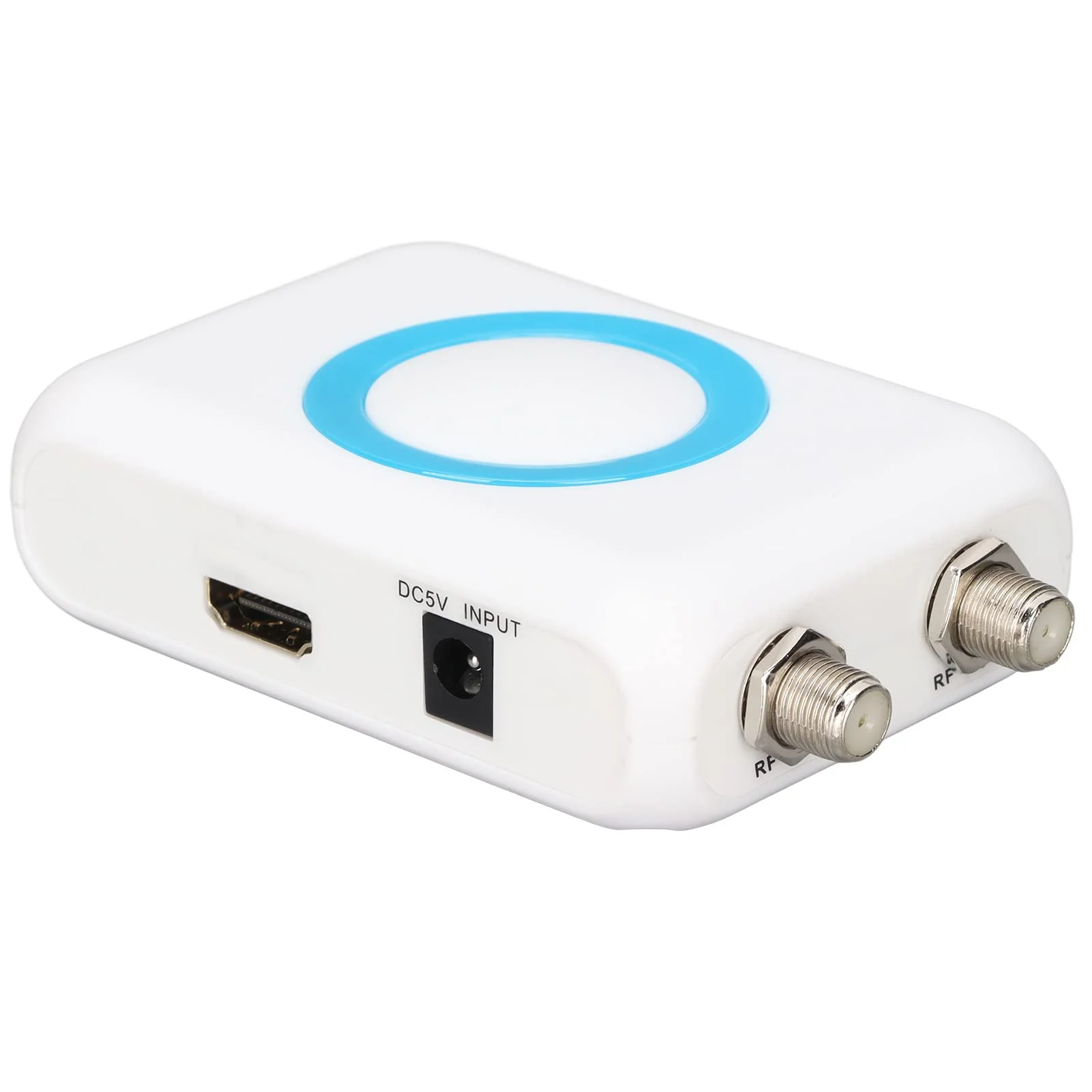 HDM66 HD Modulator, RF Modulator Support PAL NTSC Format Output to RF Modulator, 1080P PLL Control of VHF Operating Frequency, for Home HD Multimedia TV - Image 6