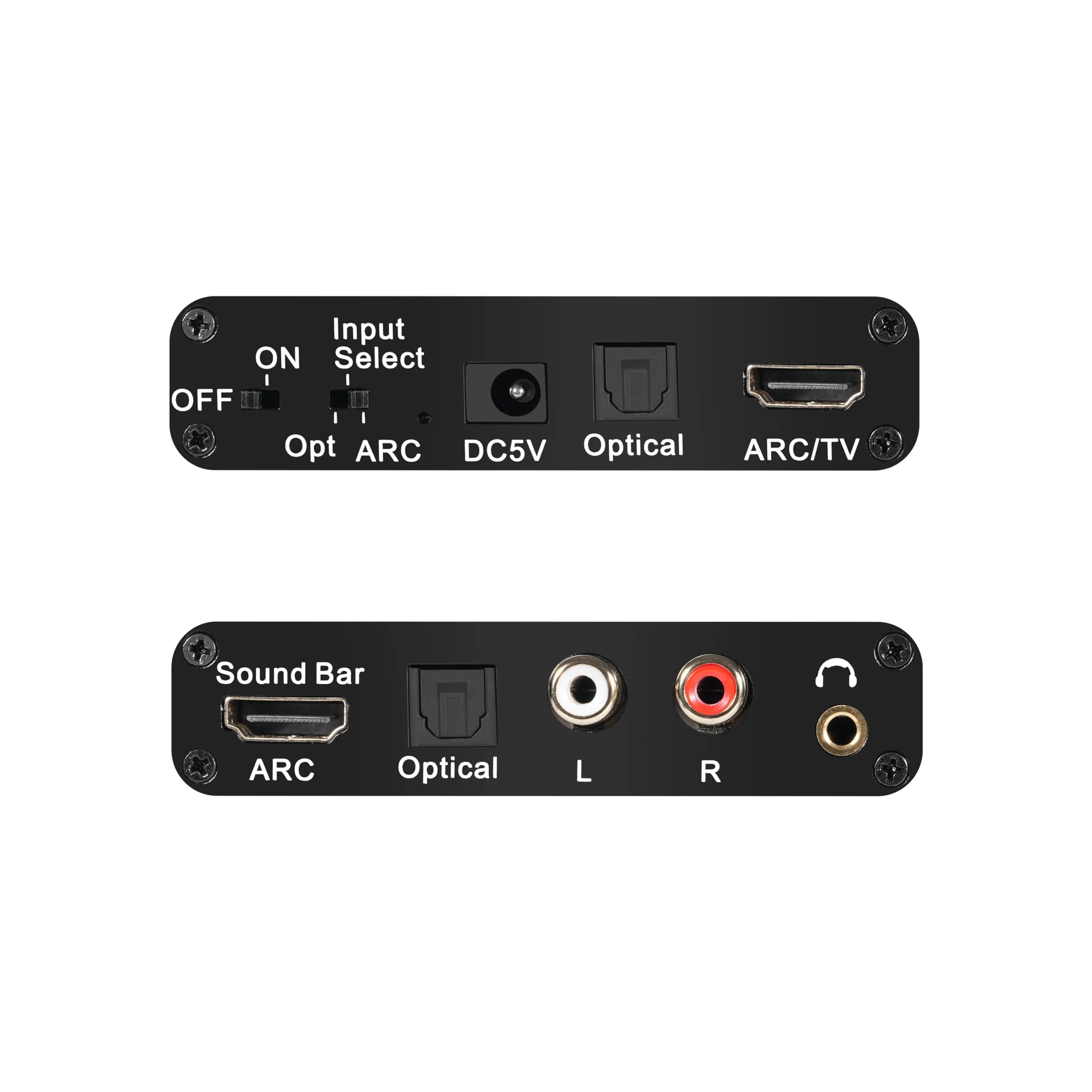 HDMI ARC Audio Extractor Optical/SPDIF HDMI ARC to Optical/SPDIF HDMI ARC L/R 3.5mm Jack Stereo for TV DAC Audio Converter Digital to Analog Adapter - Image 2