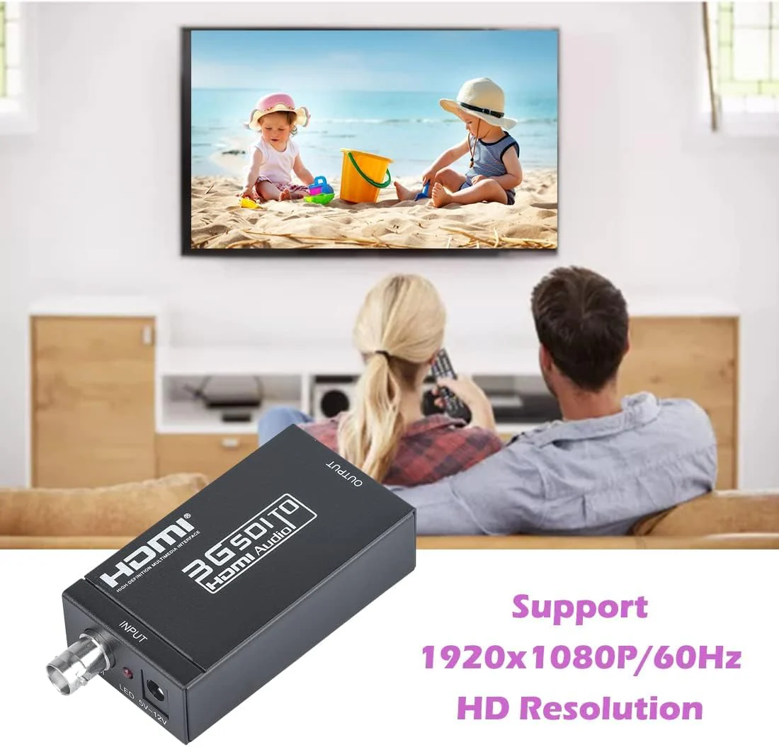 HDMI Converter Adapter - Mini 3G SDI to HDMI for SD/HD/3G-SDI Signals - Image 7
