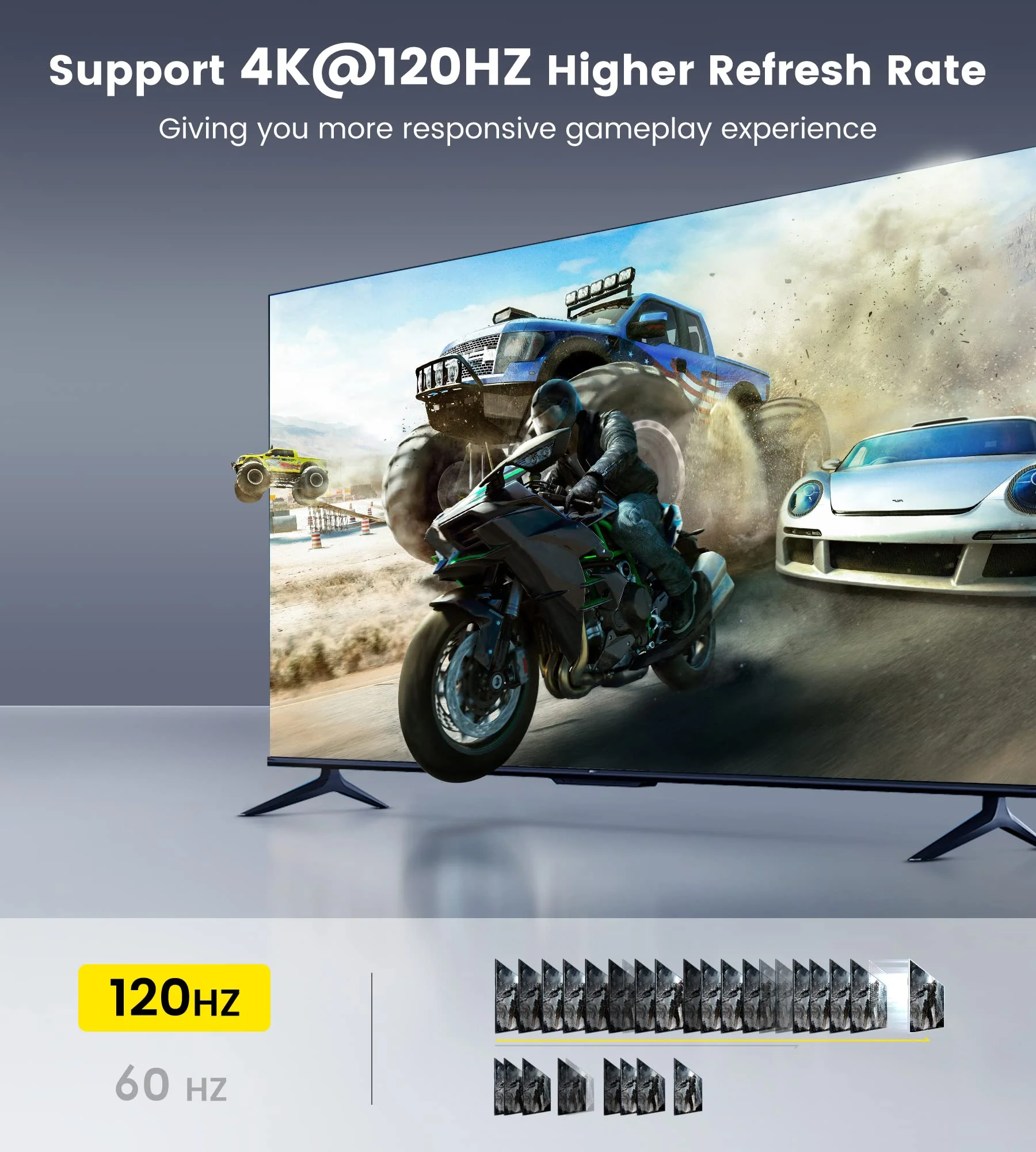 HDMI Switch 4K 120Hz, avedio links 8K HDMI 2.1 Switch Splitter 2 in 1 Out, Aluminum Alloy Bi-Directional Switcher Support Ultra HD 8K@60Hz 4K@144Hz High Speed 48Gbps (Red) - Image 3