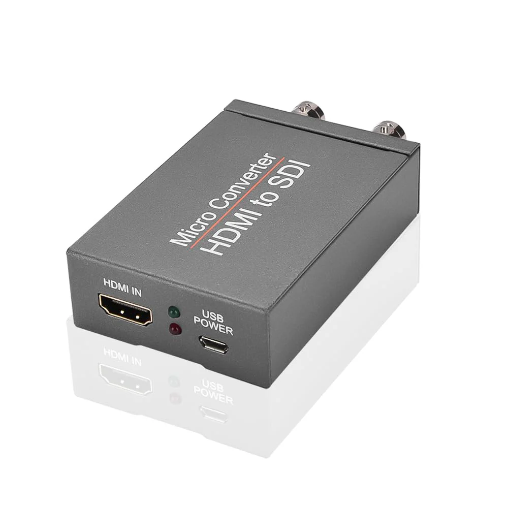 HDMI to SDI Converter Adapter HDMI to 3G-SDI/HD-SDI Converter Audio Embedder Dual SDI Output for CCTV Camera Home Theater - Image 2