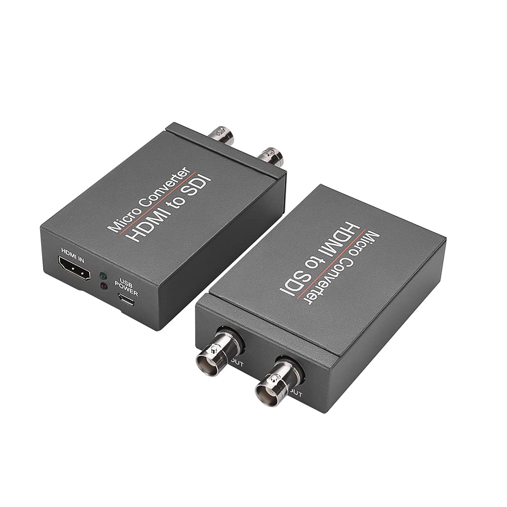 HDMI to SDI Converter Adapter HDMI to 3G-SDI/HD-SDI Converter Audio Embedder Dual SDI Output for CCTV Camera Home Theater - Image 4
