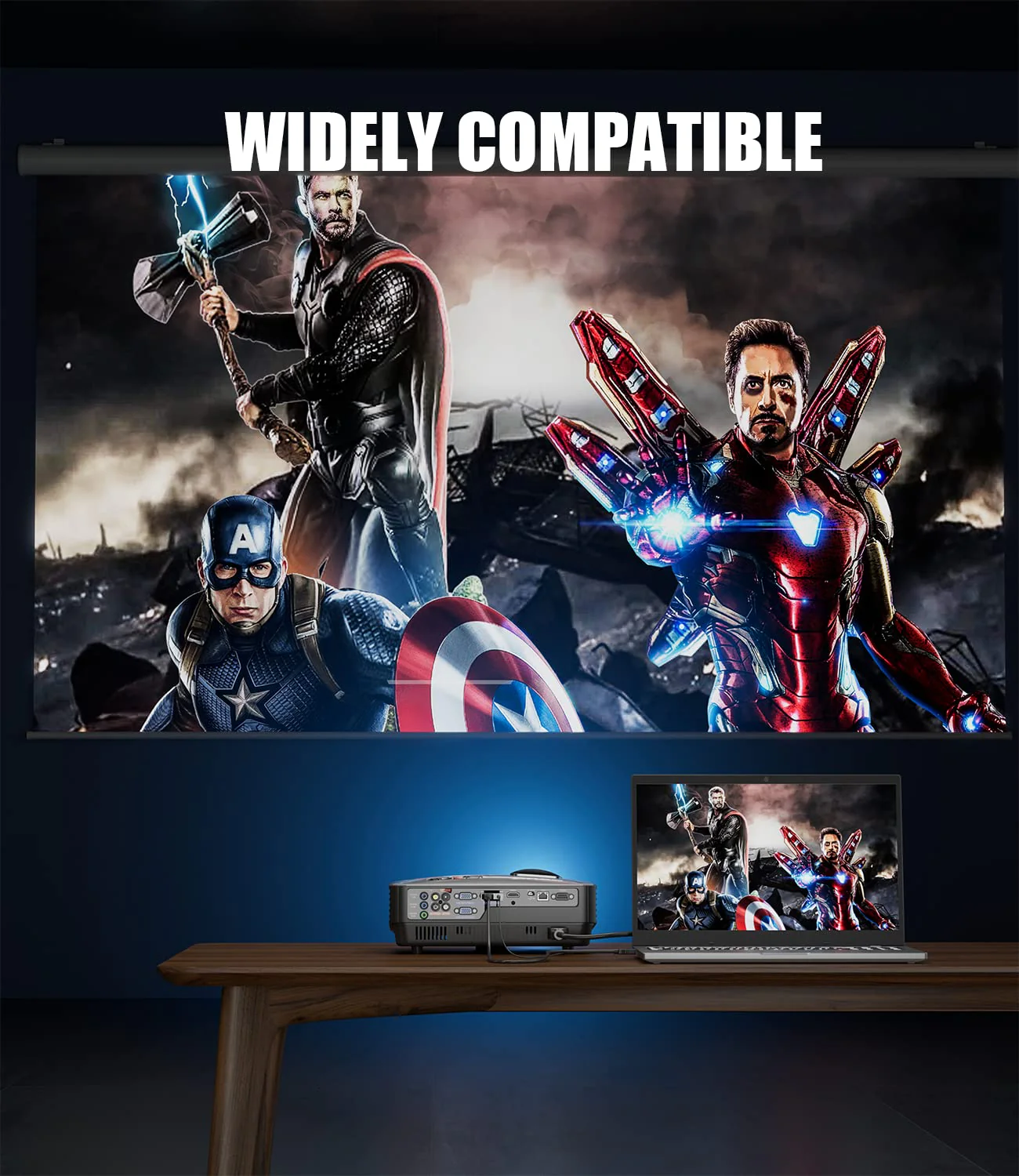 HDMI to VGA Adapter Converter, Audio Output Computer Set-top Box Connector Dongle for Laptop, PC, Monitor, Projector, HDTV, Chromebook, Roku, Xbox -3.5mm Stereo Cable Included - Image 6