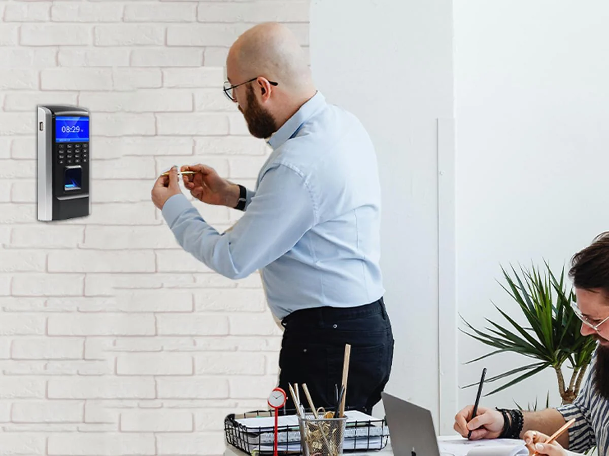 HDWR CTR12 Stamping in the Machine, Time Attendance, Timing Clock with Fingerprint, Password and 125kHz RFID Card System, Scheduling, Employee Time Attendance - Image 6