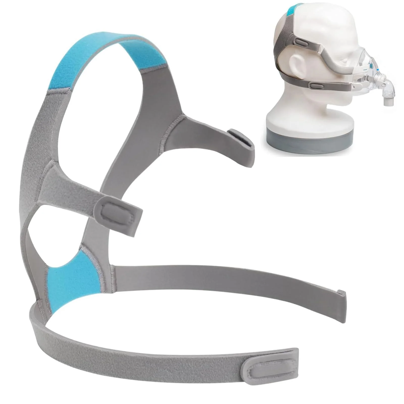 Headgear CPAP F20 Headband Compatible with Resmed Airfit F20 CPAP Mask CPAP Mask Accessories Unisex CPAP Replacement Headband (Mask Not Included) - Image 8
