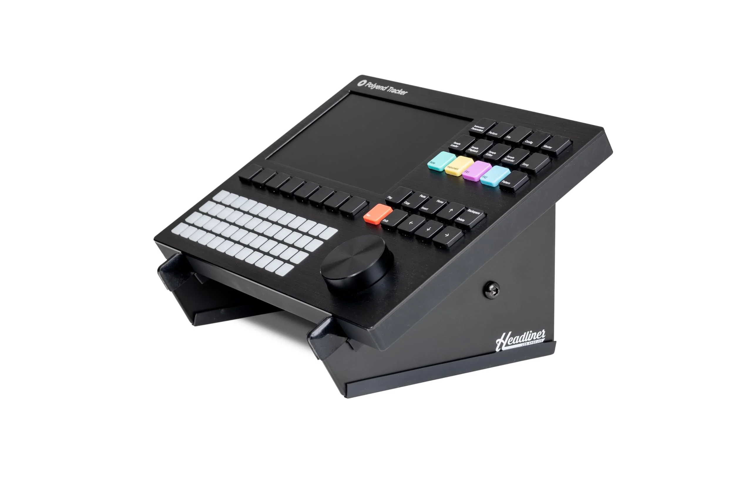 Headliner Adjustable Steel Desktop Production Stand (Small); Fits Small Synths, Samplers, Effects Modules, Drum Machines and more Music Production Gear for your Studio Single Tier Small - Image 2