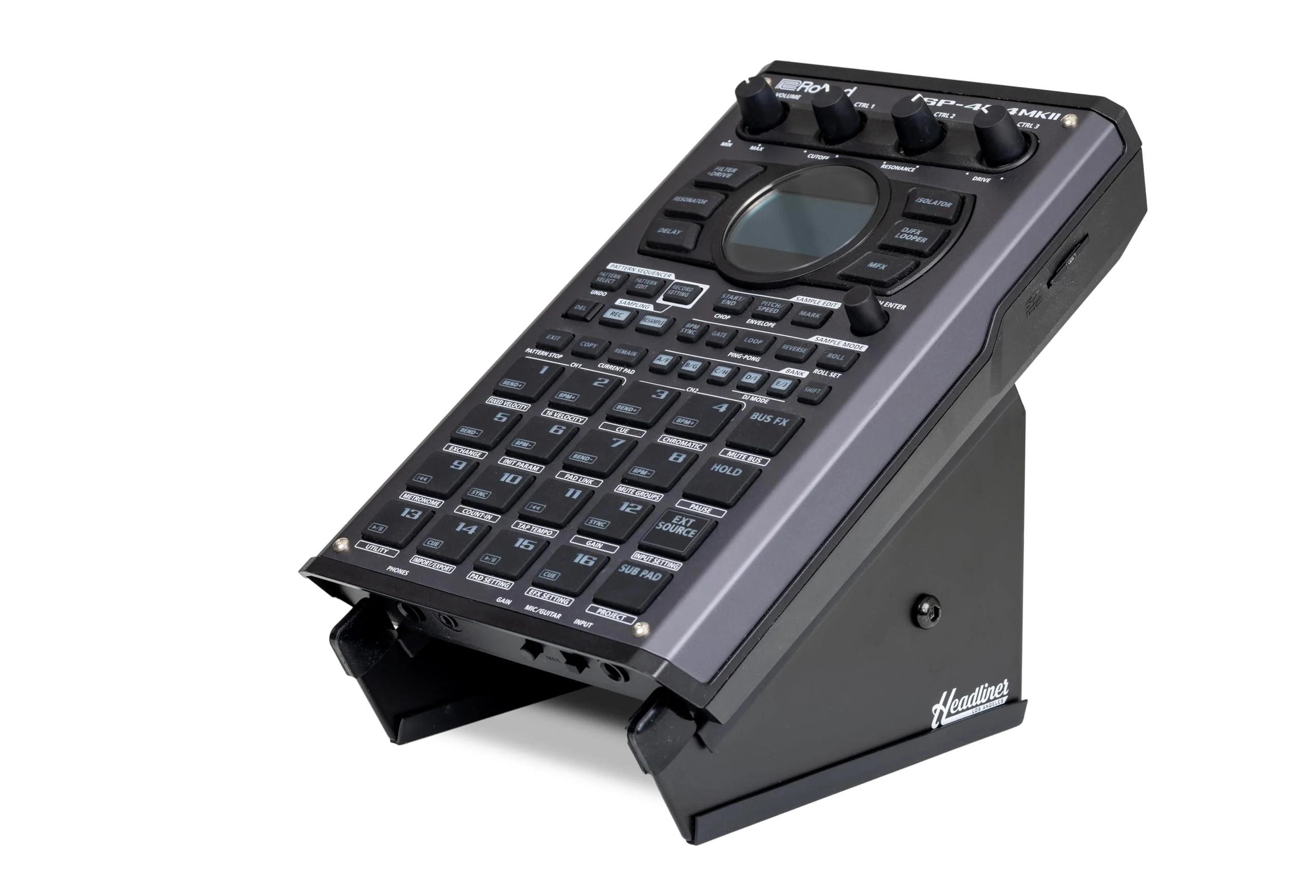 Headliner Adjustable Steel Desktop Production Stand (Small); Fits Small Synths, Samplers, Effects Modules, Drum Machines and more Music Production Gear for your Studio Single Tier Small - Image 3
