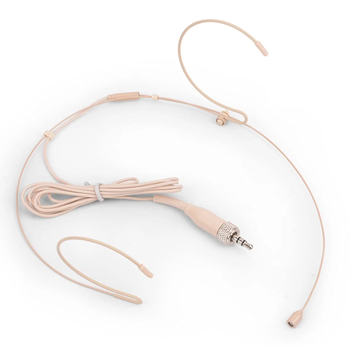 Headset Microphone Double Over Ear Earset Over Ear Headworn Mic Compatible with Sennheiser Wireless System Bodypack Transmitter with 1.2m Cable and Windscreen 3.5mm Female Screw Plug - Image 7