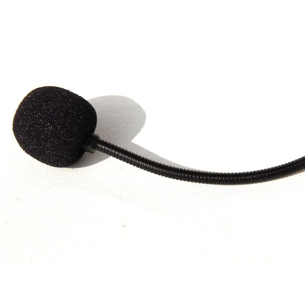 Headworn Headset Microphone for AKG/Samson Wireless Bodypack Transmitters, with Windscreen, Mini 3 Pins XLR Connector, Unidirectional, Black - Image 3
