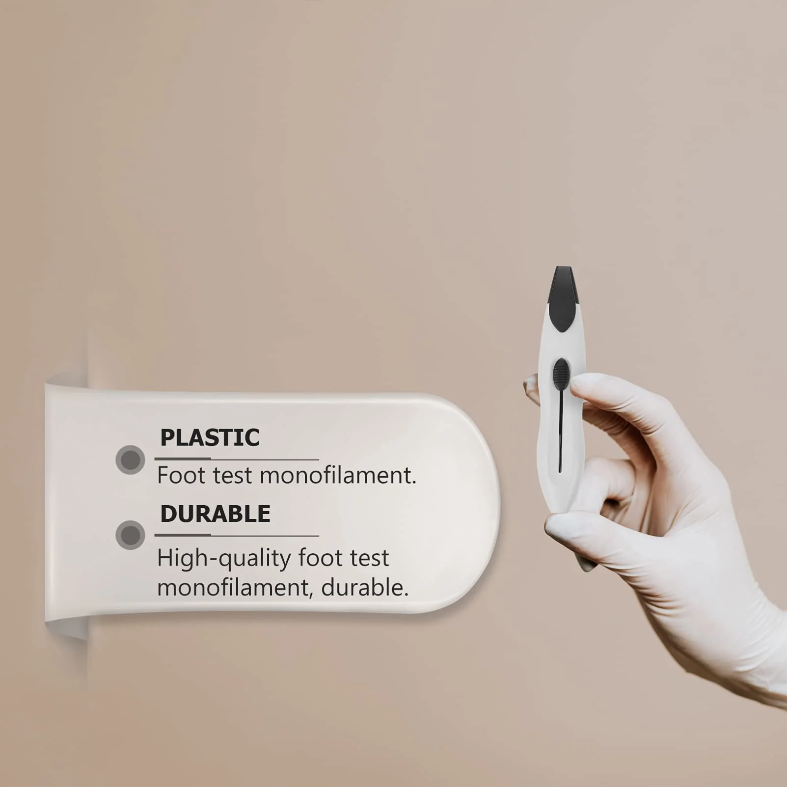Healifty Diabetic Monofilament Tester Pen 10G Foot Filament Tartar Monofilament Diabetic Neuropathy Foot Test Pack of 12 - Image 6
