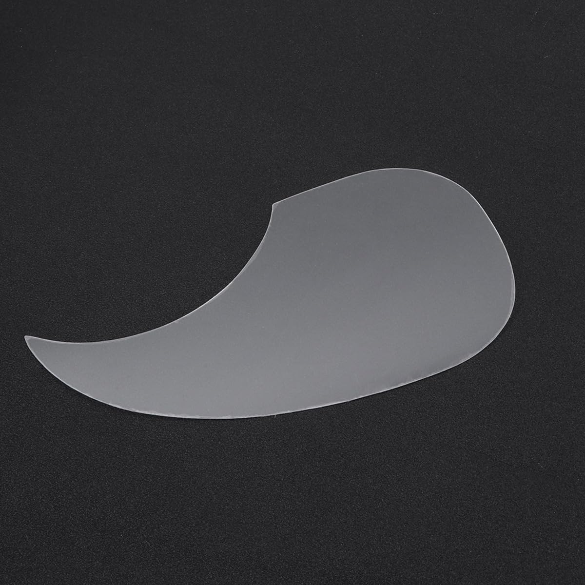 Healifty Guitar Pickguard Clear Plastic Water Drop Shape Pickup Pickguard Scratch Plate for 40-41 Inch Folk Acoustic Electric Guitar (White) - Image 8