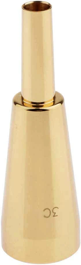 Heavy-Duty Trumpet Mouthpiece 3C Mouthpiece Compatible for Professional Players 9.8mm Outer Diameter - Image 5
