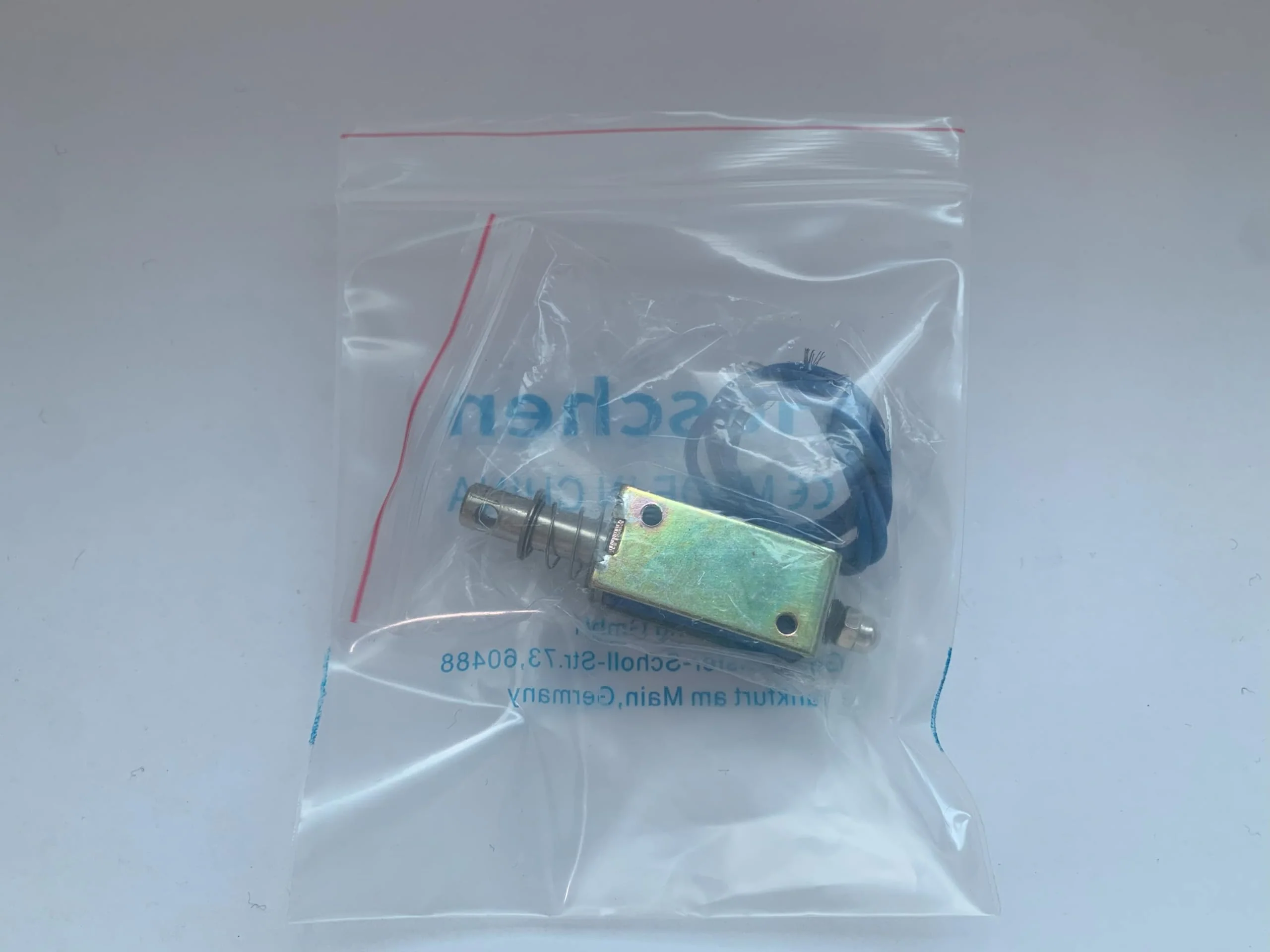 Hechen solenoid electromagnet HS-0730B DC 24V 500mA 5N 10mm stroke push pull type open frame - Image 9