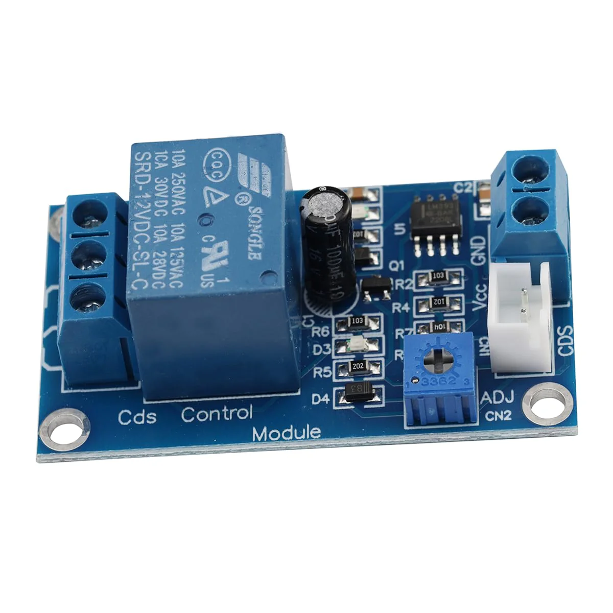 Heevhas 3pcs DC 12V XH-M131 Light Control Module Light Control Relay Light Switch Light Sensitive Resistance Module Detection Sensors Automatic Light Switch with Cable - Image 3