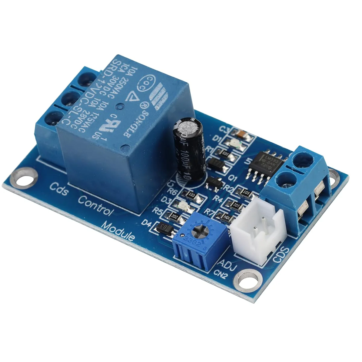 Heevhas 3pcs DC 12V XH-M131 Light Control Module Light Control Relay Light Switch Light Sensitive Resistance Module Detection Sensors Automatic Light Switch with Cable - Image 5